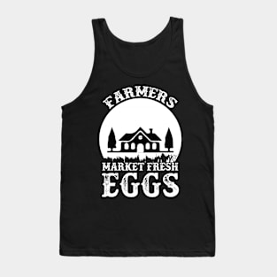 Farmers Market Fresh Eggs T Shirt For Women Men Tank Top